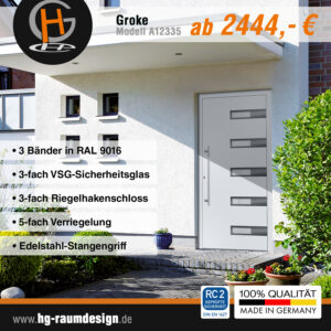 Groke Haustür - Modell All-Inclusive A12335 statt ab 2767 Euro nur 2444 Euro
