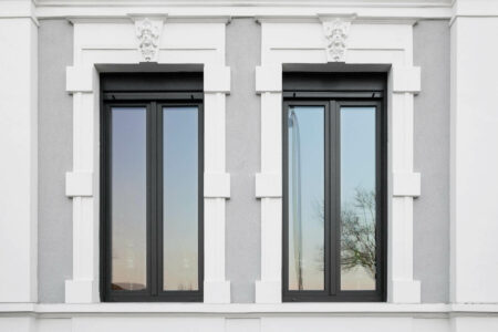 Neue Fenster fügen sich excellent in die optik bestehender Immobilien ein