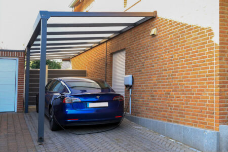Terassenüberdachung als Carport in Uedem von HG Raumdesign
