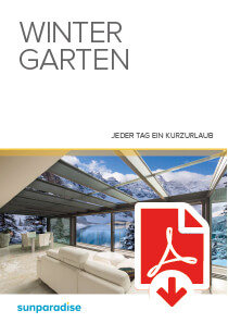 Broschüre zu Wintergärten von Sunparadise zum Download