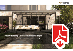Broschüre zu den Terrassenüberdachungen von Teranda zum Download
