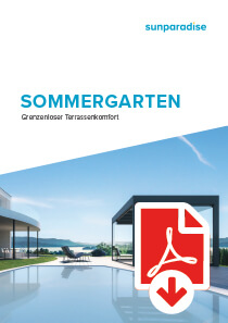 Broschüre zu Sommergärten von Sunparadise zum Download